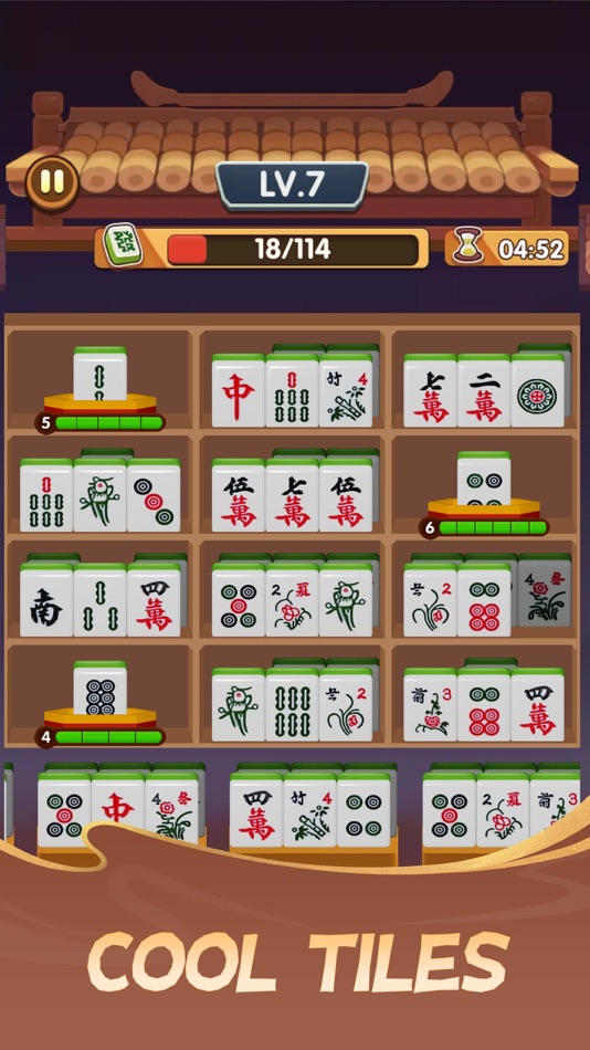 #5. Mahjong Charm : Tiles Puzzle (iOS) 由: FUNPUZZLE