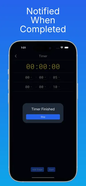 Multistage Timers screenshot 1