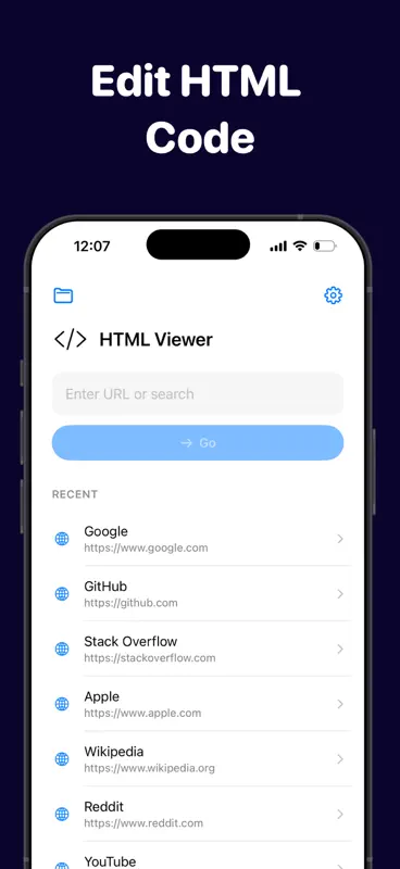 Html editor: html viewer screenshot 3 of 4