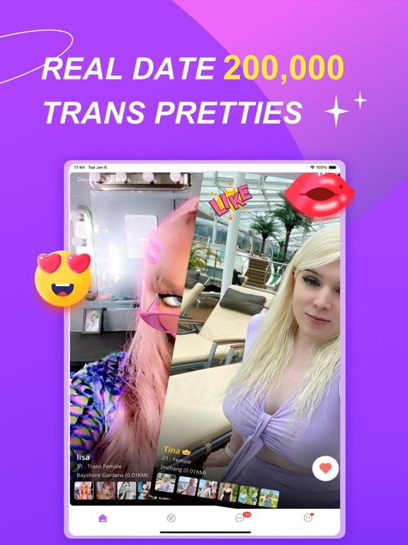 Screenshot #5 pour Transgender Dating, Wink Trans