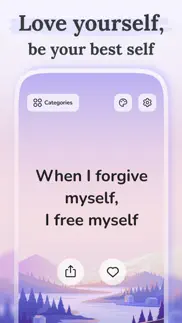 affirmations & positive quotes iphone screenshot 3