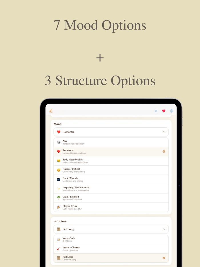 LyricLab AI Lyric Generator