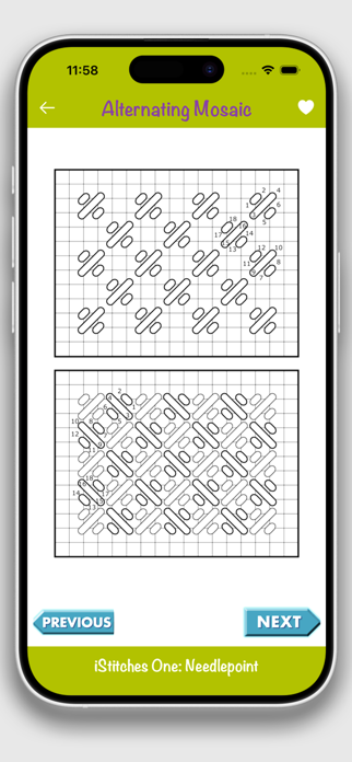 iStitches One: Needlepoint Screenshot 4 of 6