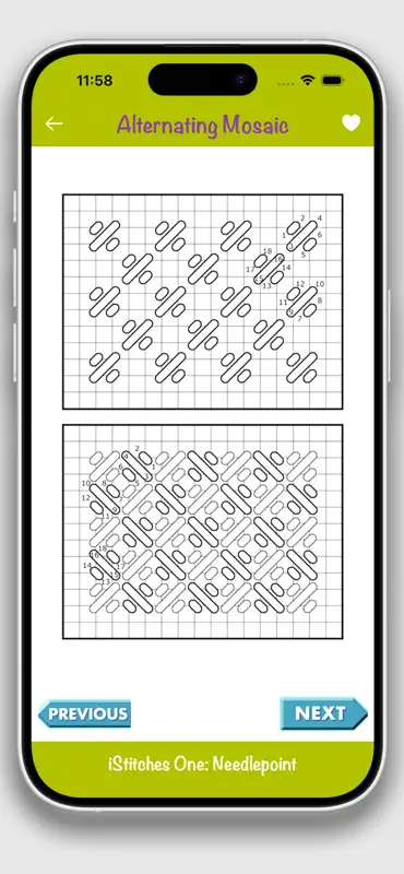 iStitches One: Needlepoint screenshot 4 of 6