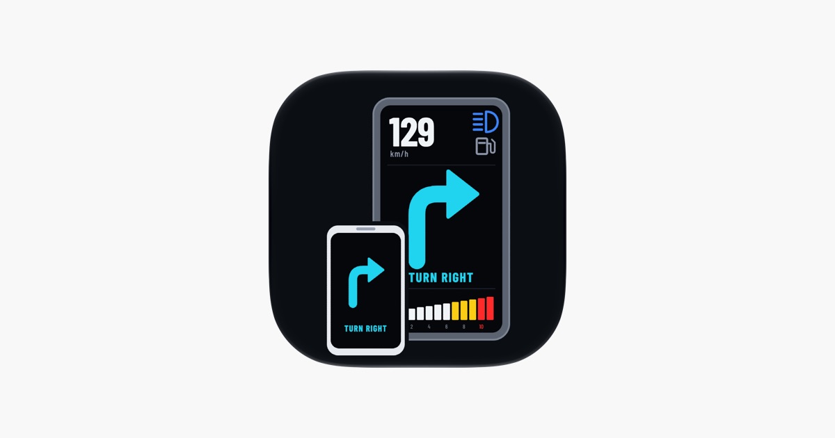 ‎MotoMirror – Bike Dash App - App Store