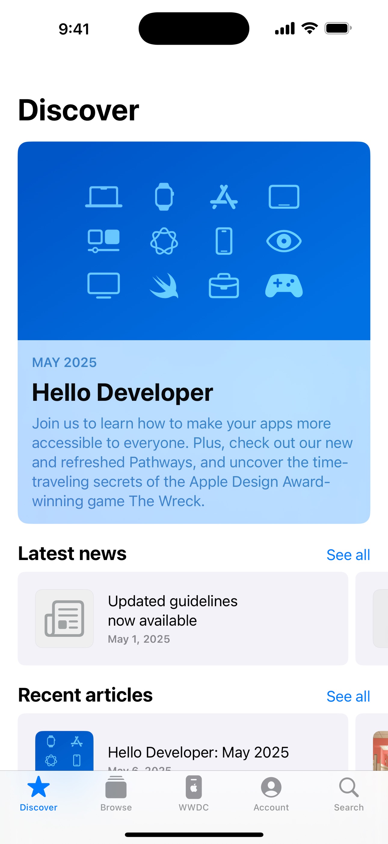 Apple Developer screenshot 6