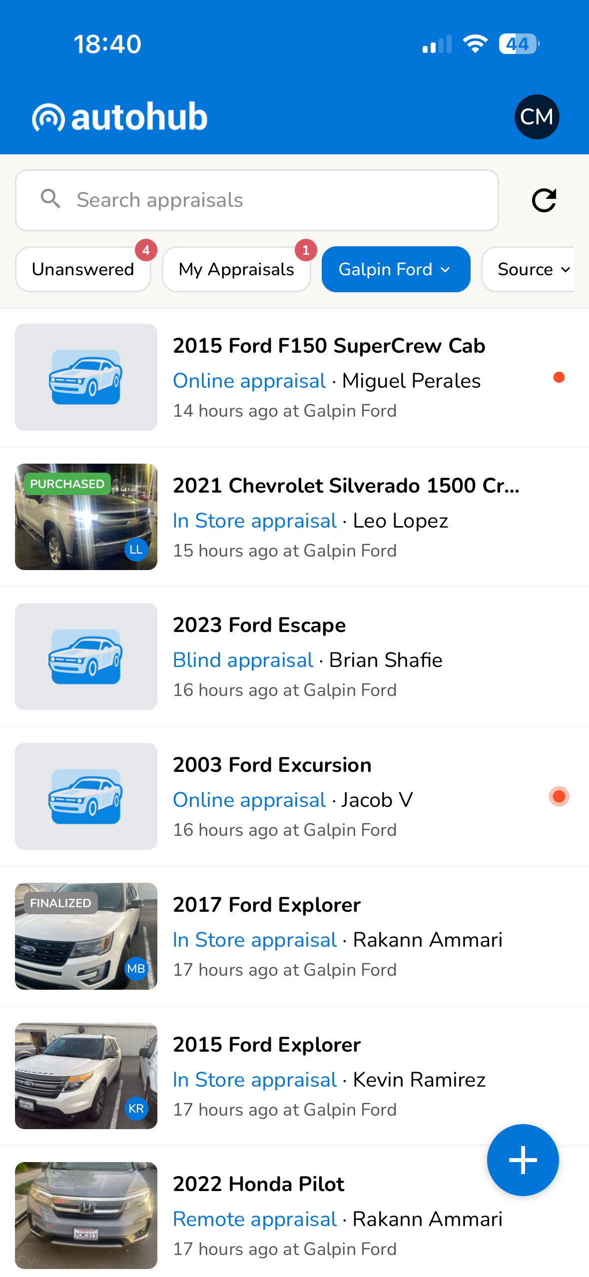 AutoHub Appraisal