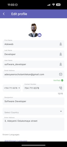 AnyTask: Provider iPhone screenshot