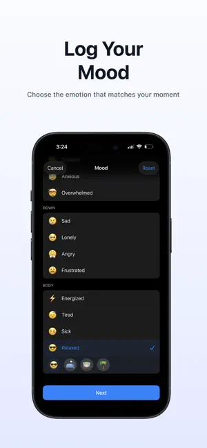 Cheqin – Emotional Check-Ins screenshot 2
