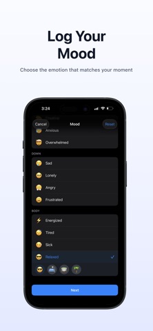 Cheqin – Emotional Check-Ins screenshot