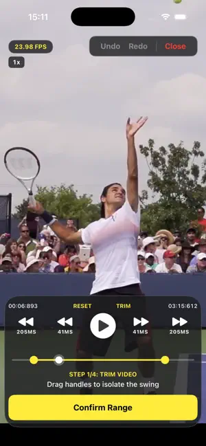 Tennis Radar: Ball Speed Gun screenshot 1