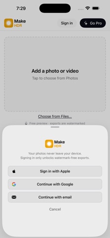 MakeHDR: Ultra HDR Photo+Video screenshot 4
