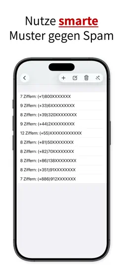 Screenshot von Call Ranger: Mass Anrufblocker auf dem iPhone 2