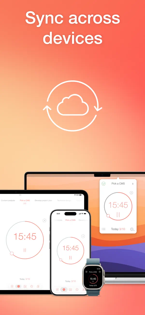 #5. Be Focused – Deep Focus Timer (iOS) 由: Denys Ievenko