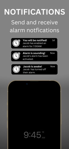 ImUp Alarm iPhone screenshot