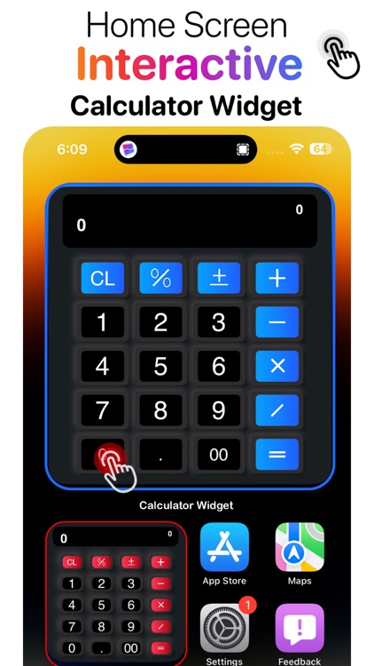 Calculator Widget -Simple calc