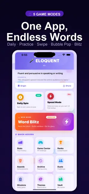 WordNova – Daily Word Puzzle screenshot 1