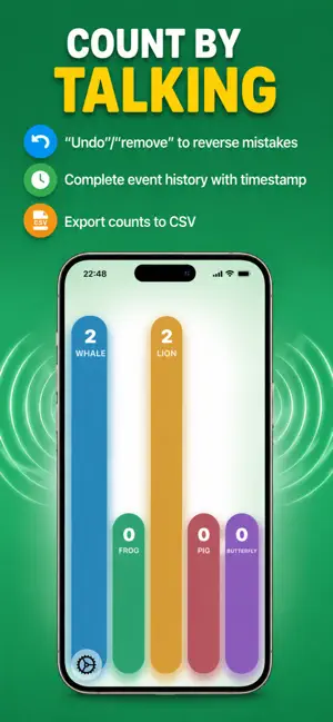 Voice Count Pro: Tally & Score screenshot 4