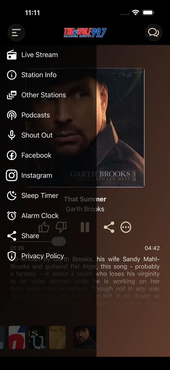Screenshot #3 pour 99.7 The Wolf