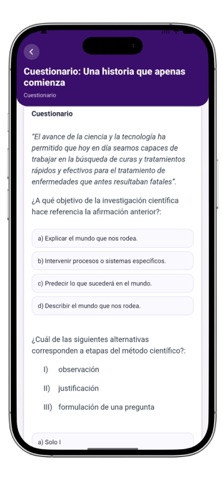 BioClass iPhone screenshot
