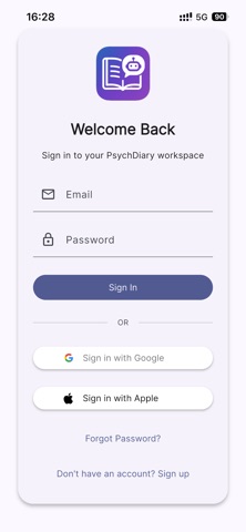 PsychDiary - Your AI Diary screenshot