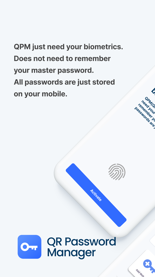 #1. QR Password Manager (iOS) 由: eSTORM