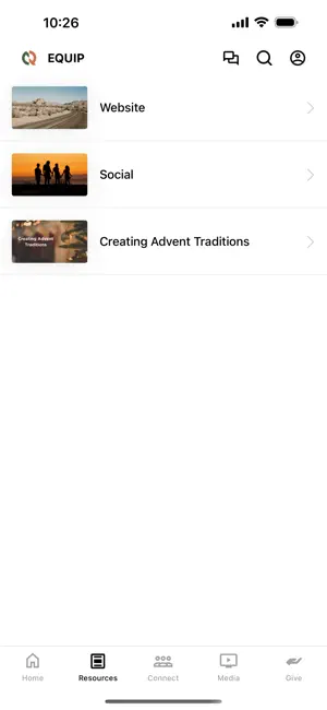EQUIP Ministries screenshot 2