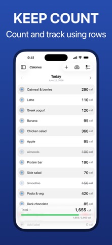 AnyTally: Counter & Tracker Screenshot 1 of 5