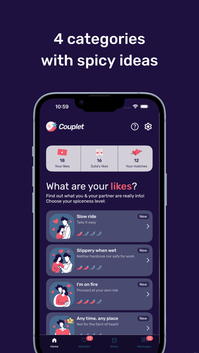 Couplet - Intimacy Game Screenshot
