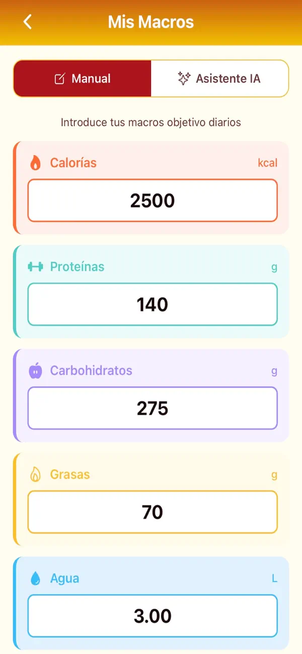 Screenshot #2 pour MacrosAlDia