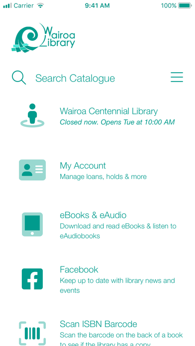 Screenshot #1 pour Wairoa Library