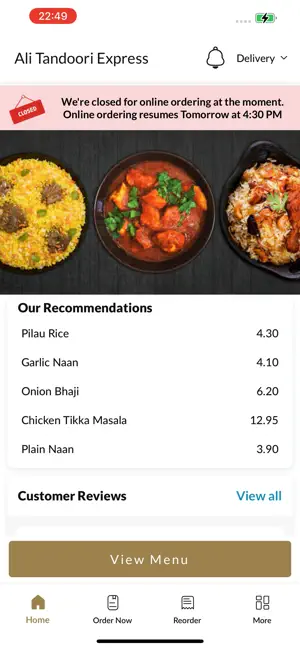 Ali Tandoori Express screenshot 2