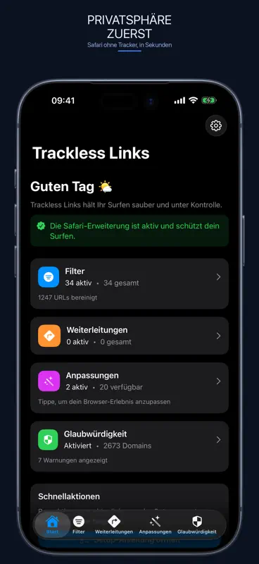 Trackless Links Pro: URL+ screenshot 1 of 9