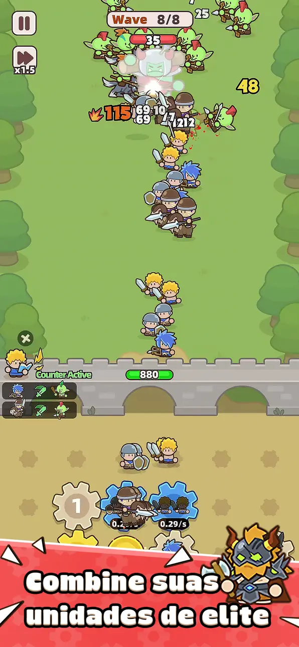 Gear Defenders Hack screenshot 2 - iOS game interface