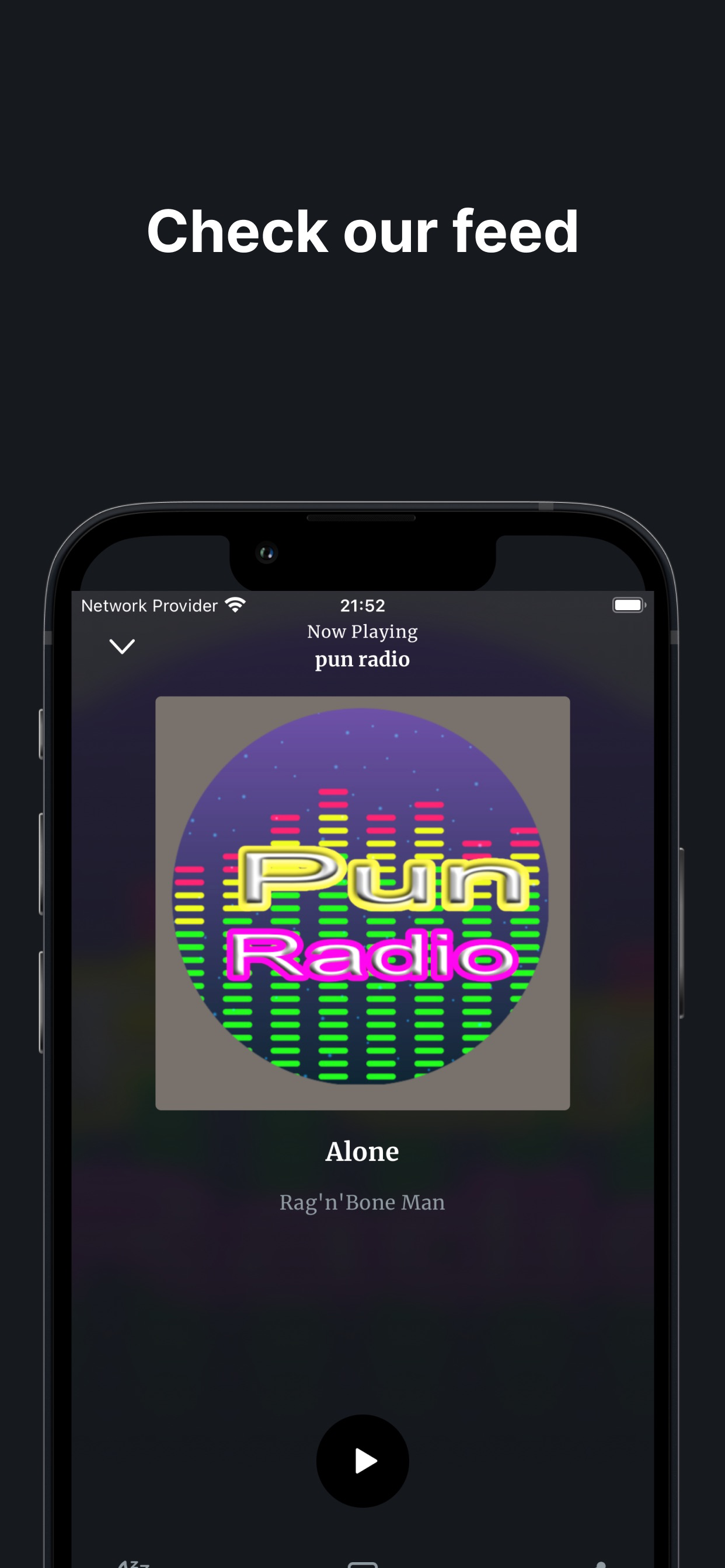 pun radio screenshot 2