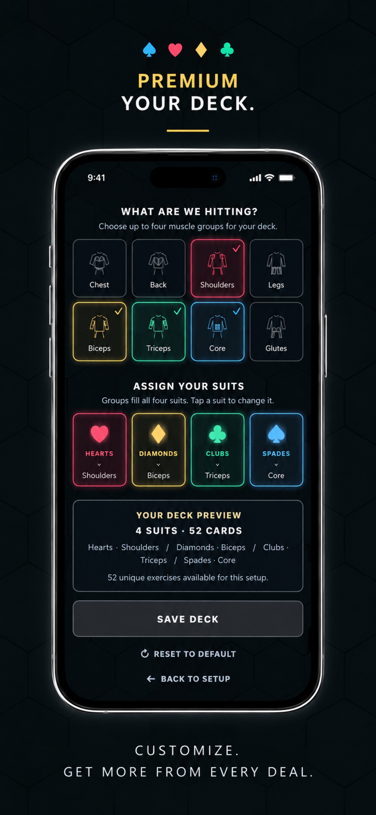 Screenshot 2 of DEALT: Workout Card Game
