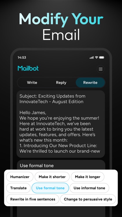 Mailbot - AI Email Writer