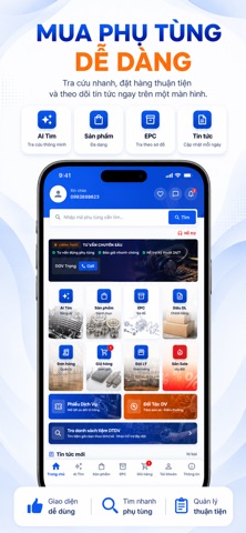 DOV Oriented - Phụ Tùng Xe Máy iPhone screenshot 1