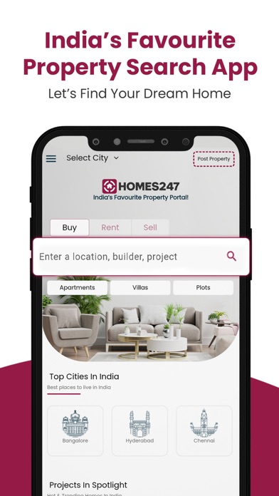 Homes247 Screenshot