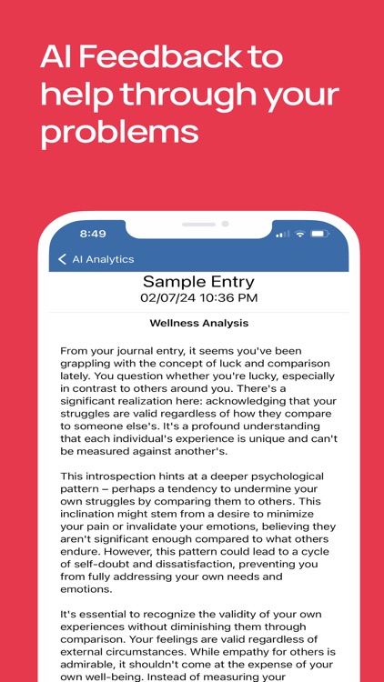Therapy Journal: AI Journal