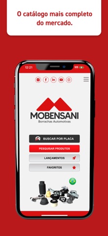 Mobensani - Catálogo app screenshot