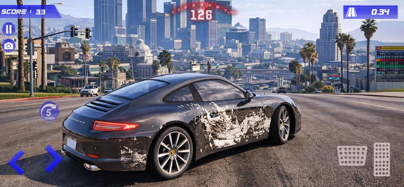 Conducción de coches en 3D screenshot 3