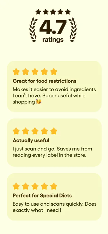 Allergy & Food Scanner: Nosher screenshot 7 of 7