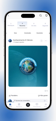 Conhecimento e Ciência screenshot