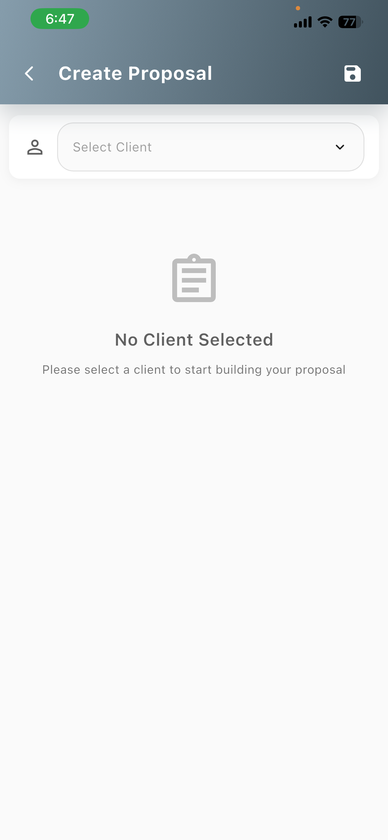 NUOS Quotation screenshot 4
