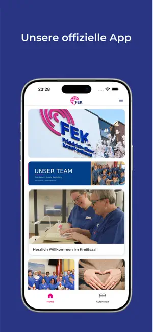 FEK Geburtenapp screenshot 1