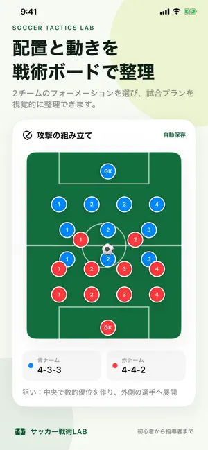 サッカー戦術LAB screenshot 2