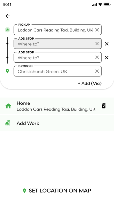 Loddon Cars Reading Taxis Screenshot