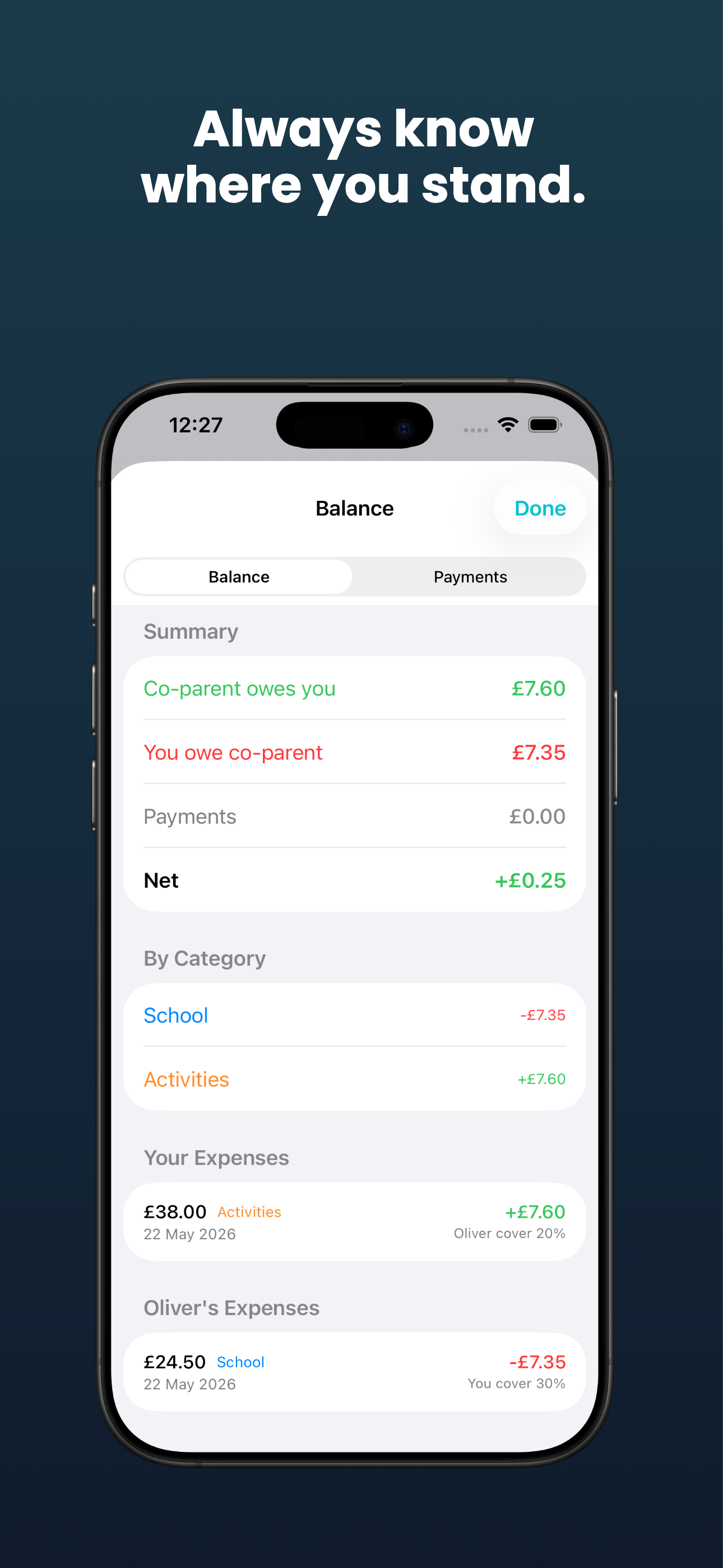 Parentlog: Custody App screenshot 7