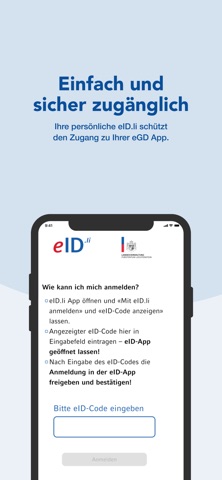 eGD – mobile Gesundheitsdaten screenshot